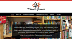 Desktop Screenshot of mindgames.com.au