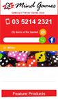 Mobile Screenshot of mindgames.net.au